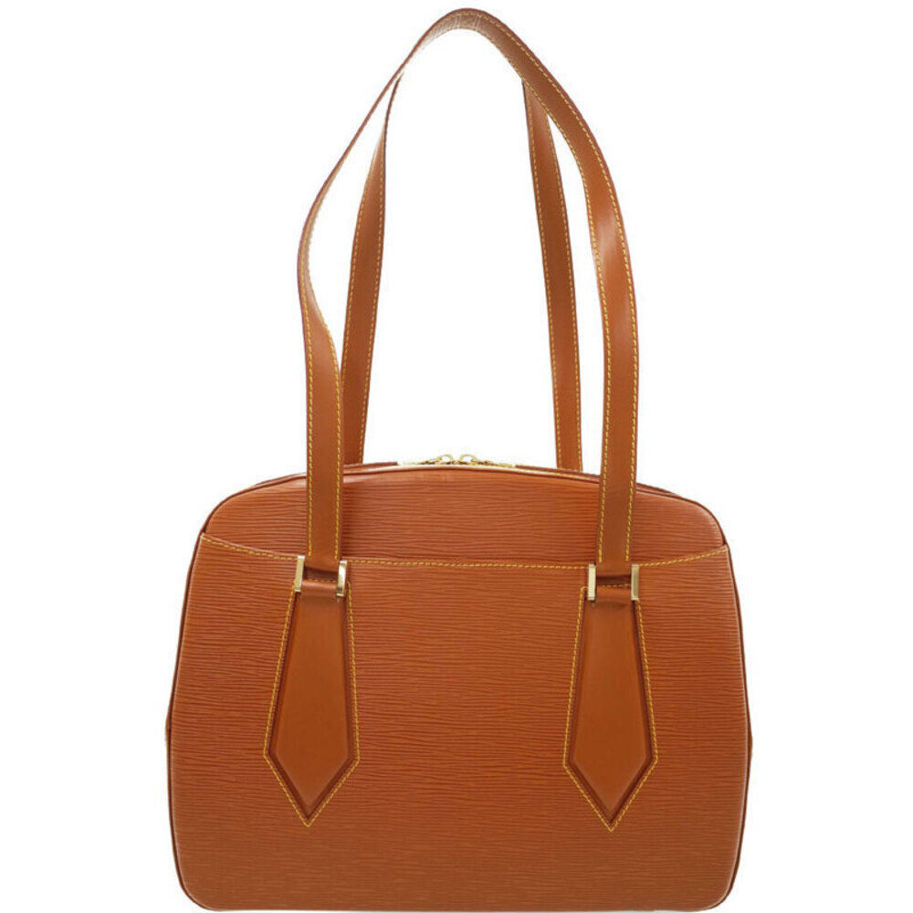Louis Vuitton Epi Shoulder Voltaire Bag Brown